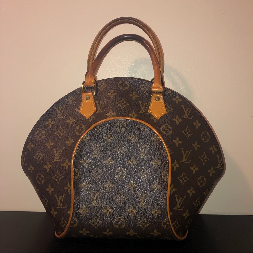 Louis Vuitton Authentic Monogram Ellipse MM,GUC,w/Dust Bag/COA;Date Code(MI0938 - Picture 1 of 16